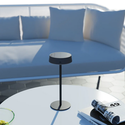 Calex Parma Solar Table Light - Black