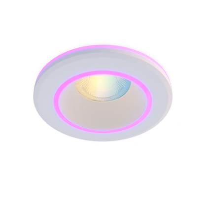Calex Smart Halo Downlight - RGB + CCT - White