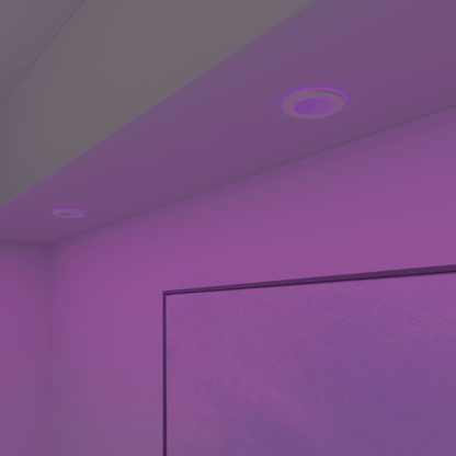Calex Smart Halo Downlight - RGB + CCT - White