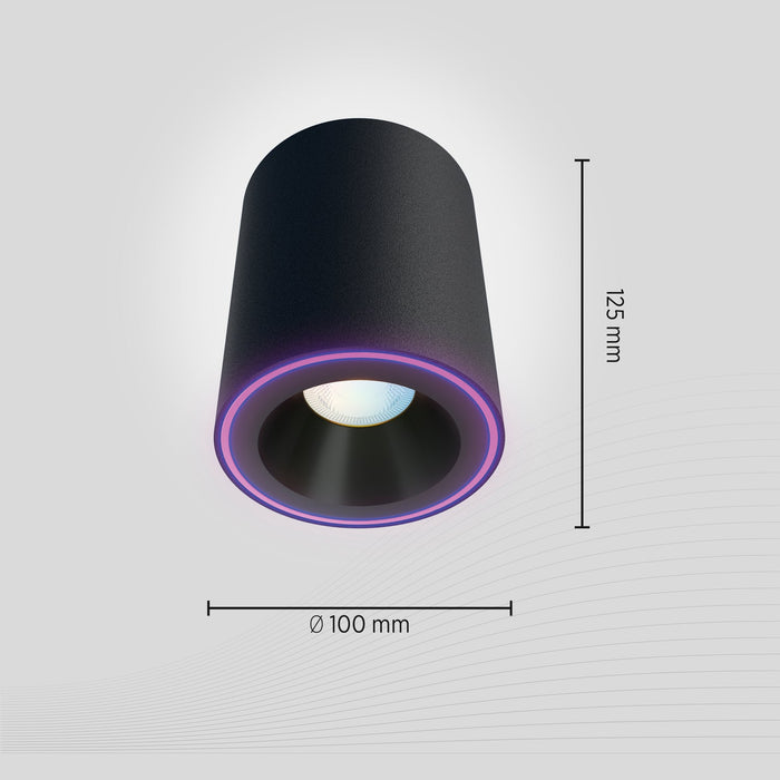 Calex Smart Halo Spotlight - RGB + CCT - Black