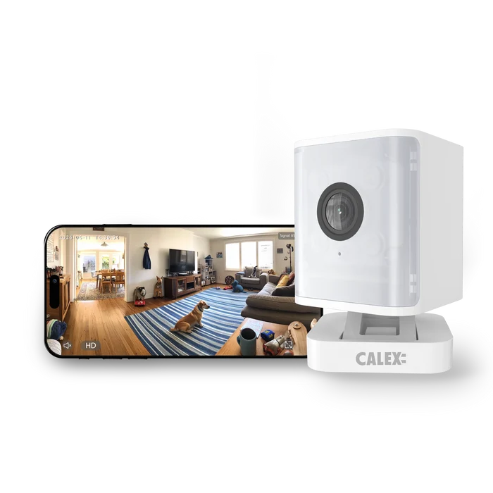 Calex Smart Indoor Camera - 4MP - White - UK