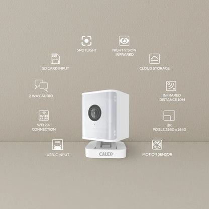 Calex Smart Indoor Camera - 4MP
