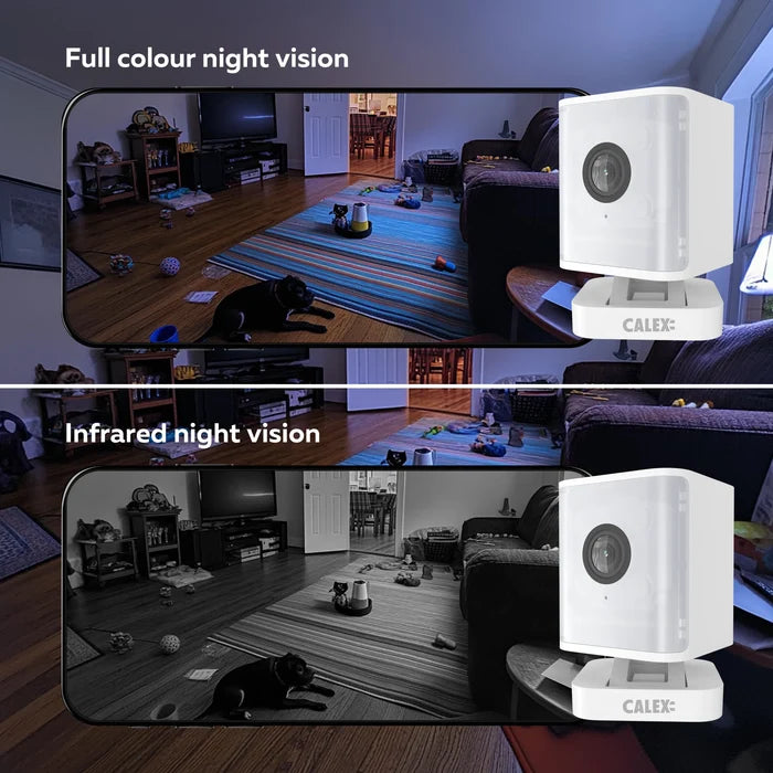 Calex Smart Indoor Camera - 4MP - White - UK
