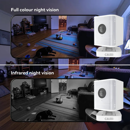 Calex Smart Indoor Camera - 4MP - White - UK