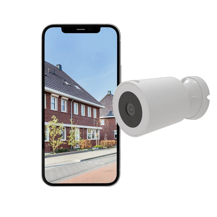 Calex Smart Outdoor Camera - 2K - White