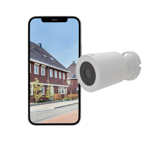Calex Smart Outdoor Camera - 2K - White