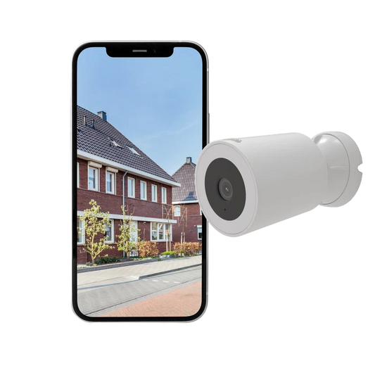 Calex Smart Outdoor Camera - 2K - White