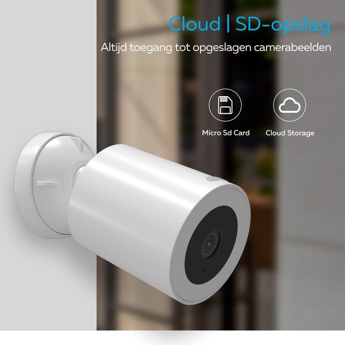 Calex Smart Outdoor Camera - 2K - White