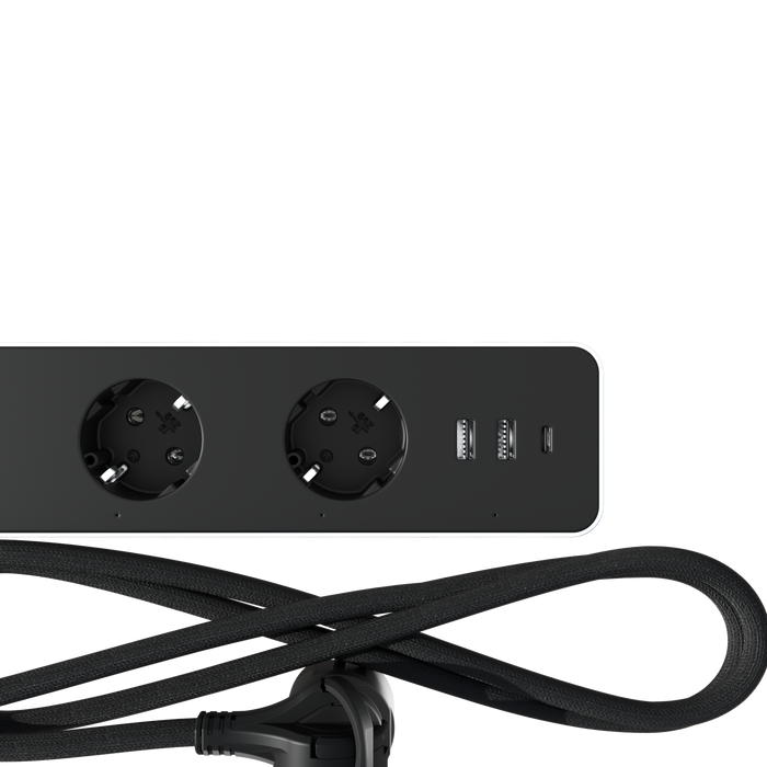 Calex Smart Power Strip - Energy Meter - White
