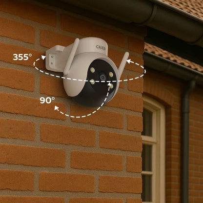 Calex Smart PTZ Camera - 2K - White
