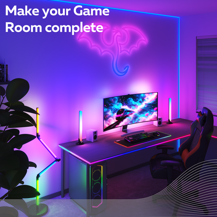 Calex Smart Strip Light for Desk - 150cm - RGBIC