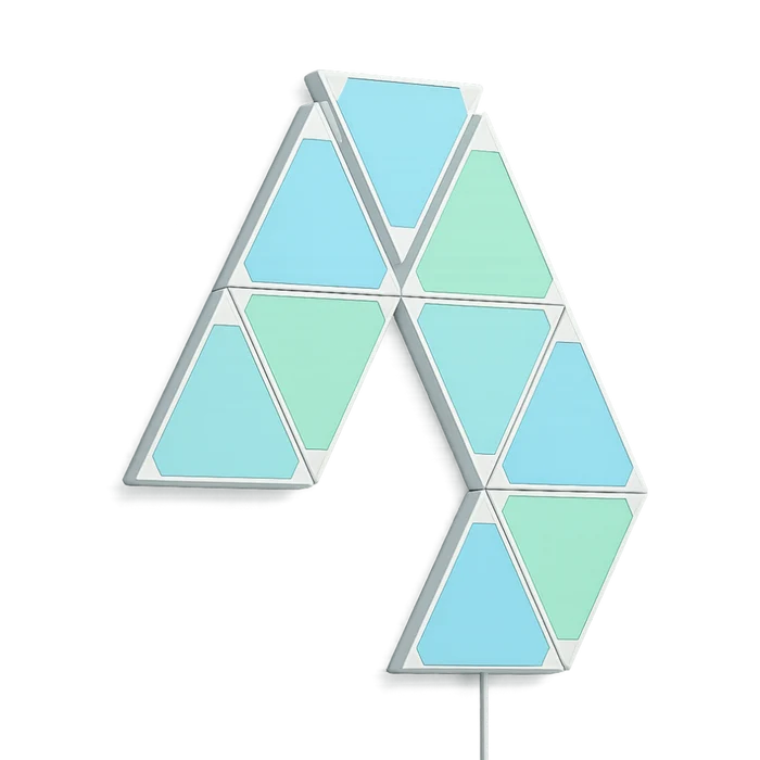 Calex Smart Triangle Wall Lights - RGBIC - White