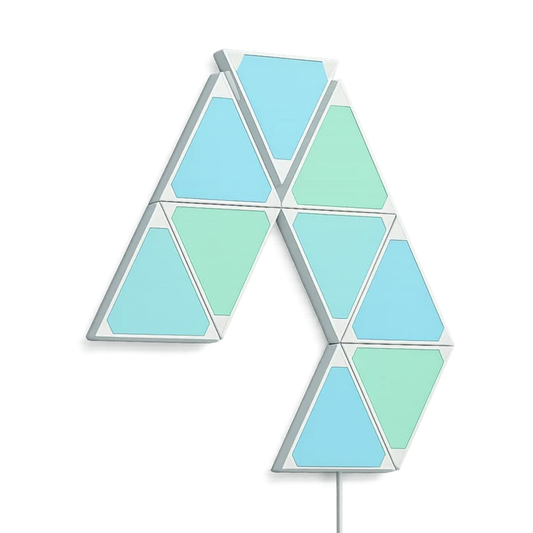 Calex Smart Triangle Wall Lights - RGBIC - White
