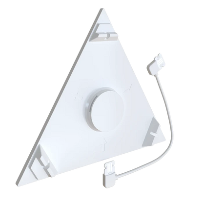 Calex Smart Triangle Wall Lights - RGBIC - White