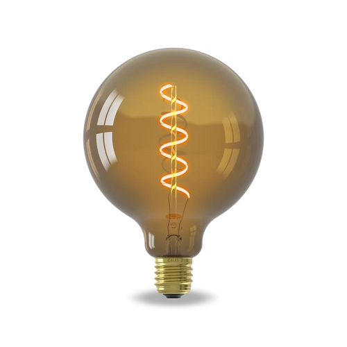 Calex Spiral Filament LED Bulb - E27 - G125 - Natural