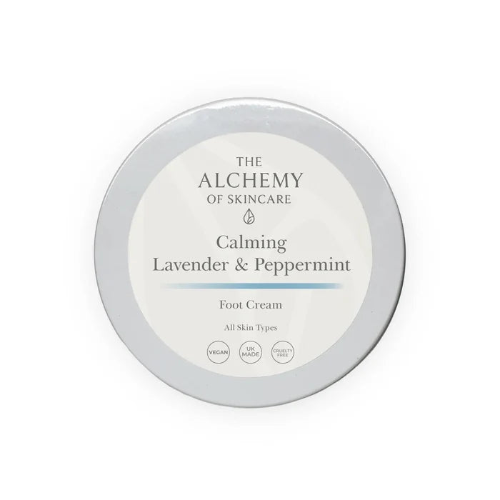 Calming Foot Cream with Lavender & Mint skincare