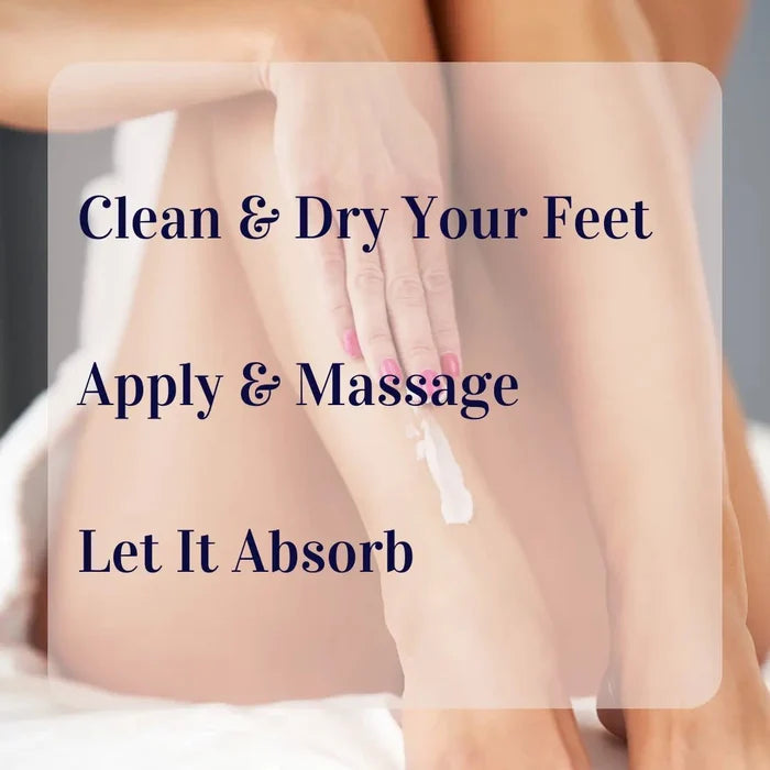 Calming Foot Cream With Lavender & Mint #skincare#