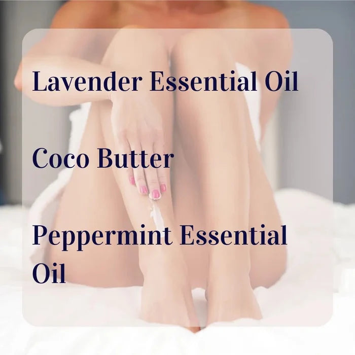 Calming Foot Cream With Lavender & Mint #skincare#