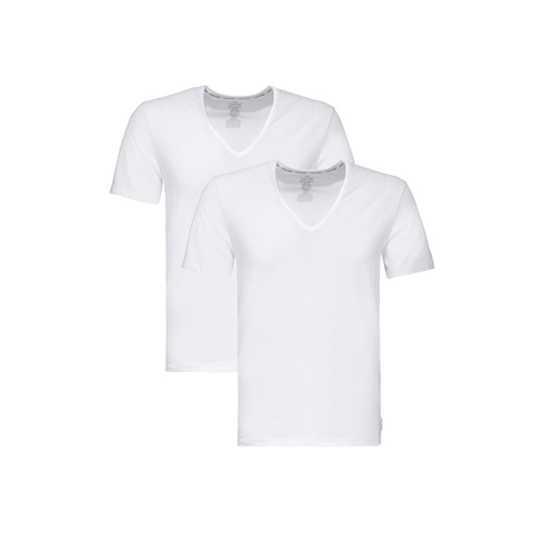 Calvin Klein Underwear 2 pack V-Neck in White