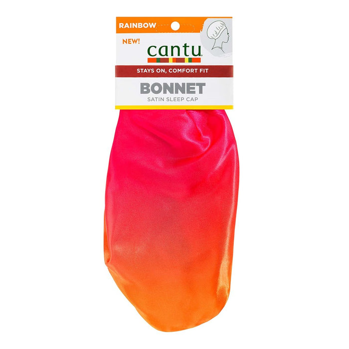 CANTU Kids Bonnet Satin Sleep Cap Rainbow Design