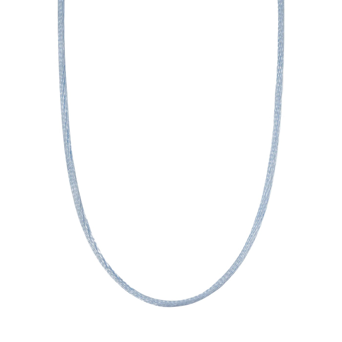 Carolina Blue Silk Cord Necklace (Silk Cord Only)
