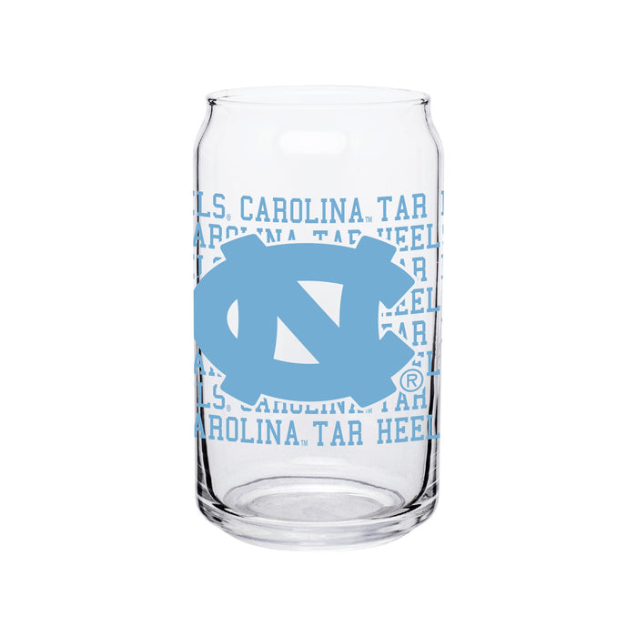 Carolina Tar Heels 16oz Can Shaped Pint Glass - Main View - Neil Enterprises