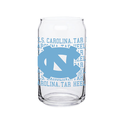 Carolina Tar Heels 16oz Can Shaped Pint Glass - Main View - Neil Enterprises