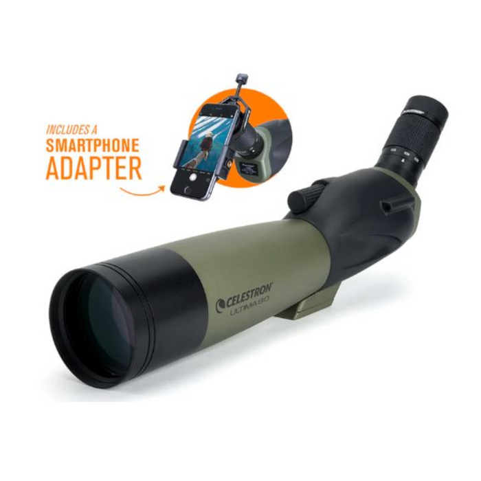 Celestron Ultima 80 45 Degree Spotting Scope (52250) Celestron