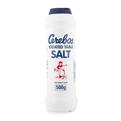 Cerebos Iodized Table Salt (500 g) | Food, South African | USA's #1 Source for South African Foods - AubergineFoods.com