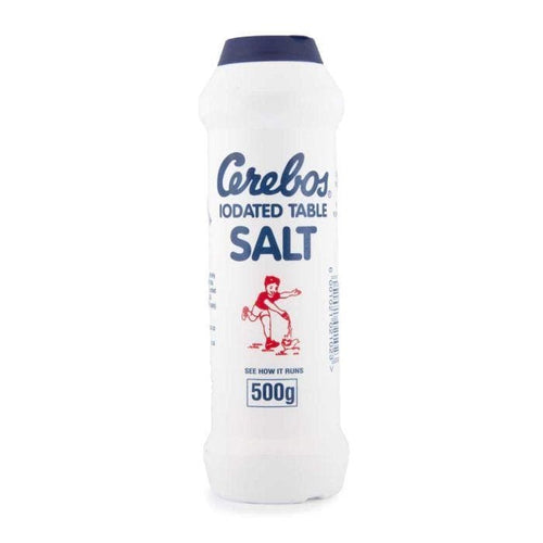 Cerebos Iodized Table Salt (500 g) | Food, South African | USA's #1 Source for South African Foods - AubergineFoods.com