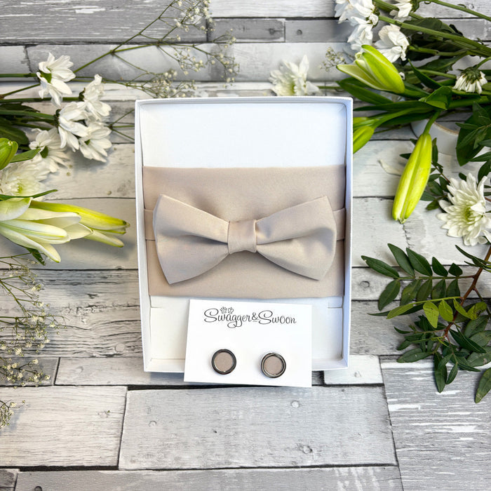 Champagne Bow Tie