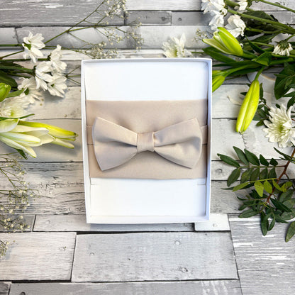 Champagne Bow Tie