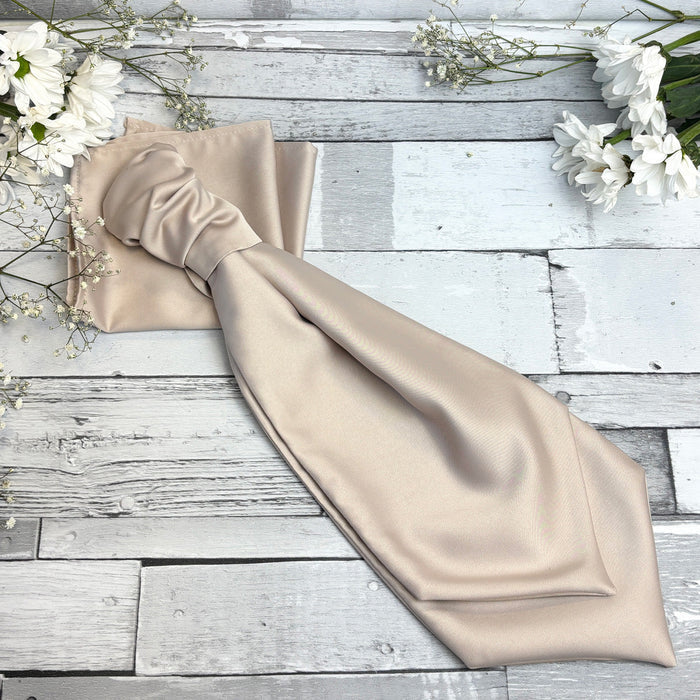 Champagne Wedding Cravat