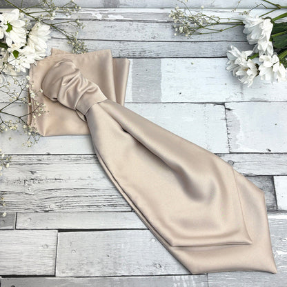 Champagne Wedding Cravat
