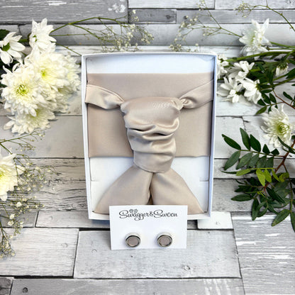 Champagne Wedding Cravat