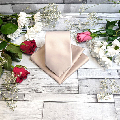 Champagne Wedding Tie