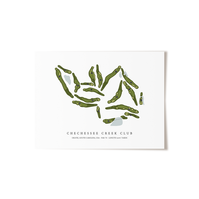 Chechessee Creek Club | Golf Course Print | Unframed