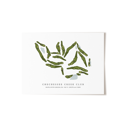 Chechessee Creek Club | Golf Course Print | Unframed
