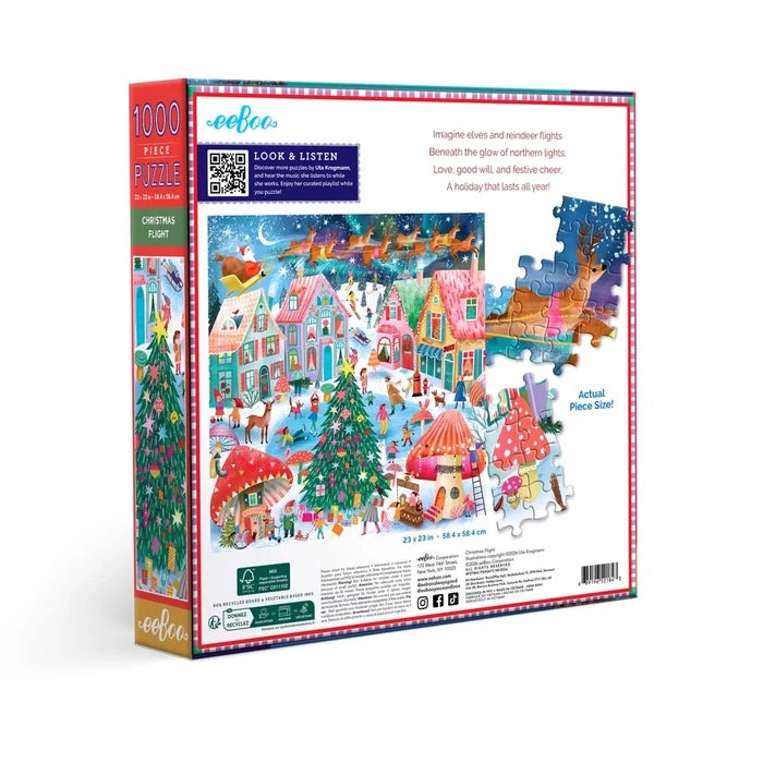 Christmas Flight | 1,000 Piece Jigsaw Puzzle