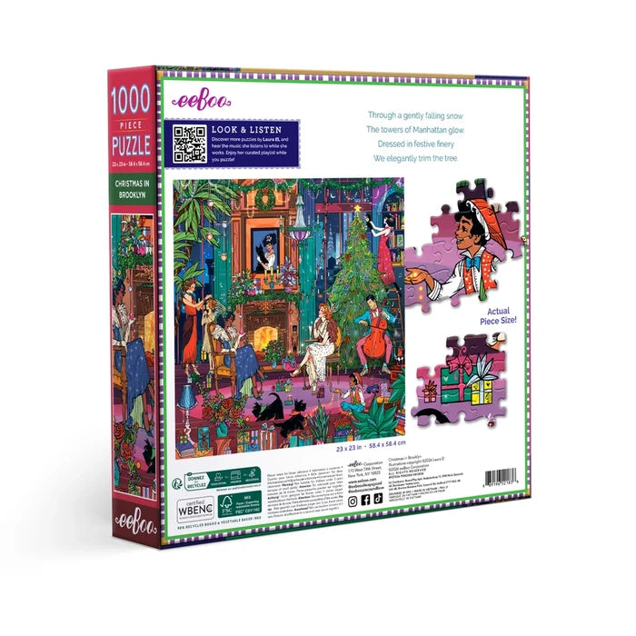 Christmas in Brooklyn | 1,000 Piece Jigsaw Puzzle