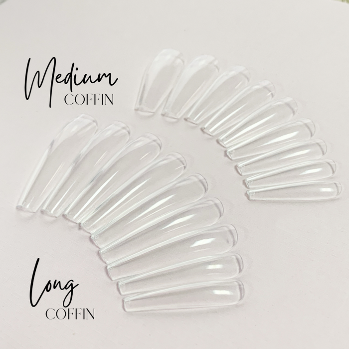 Clear Full Coverage Tips Box (for Display Hand)~ Koko & Claire