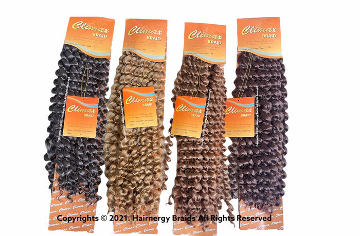 CLIMAX Wonder Curl Braid Crochet Braid Hair