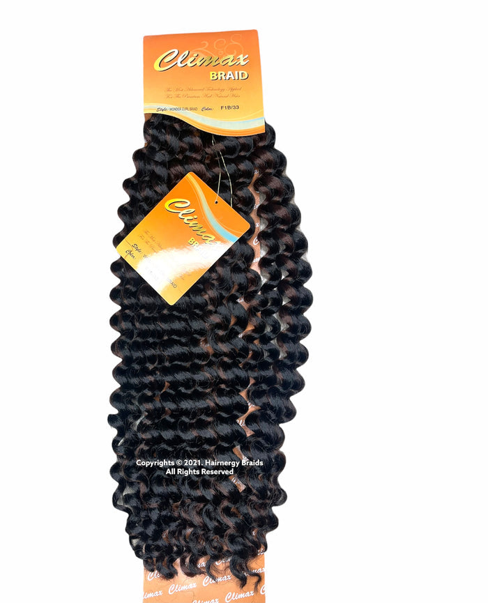 CLIMAX Wonder Curl Braid Crochet Braid Hair