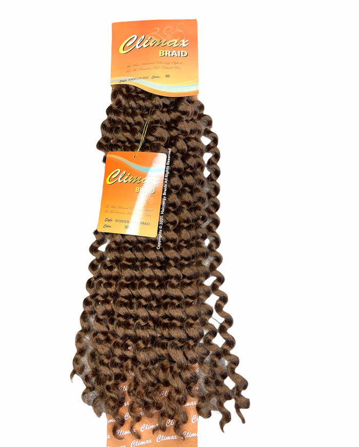 CLIMAX Wonder Curl Braid Crochet Braid Hair