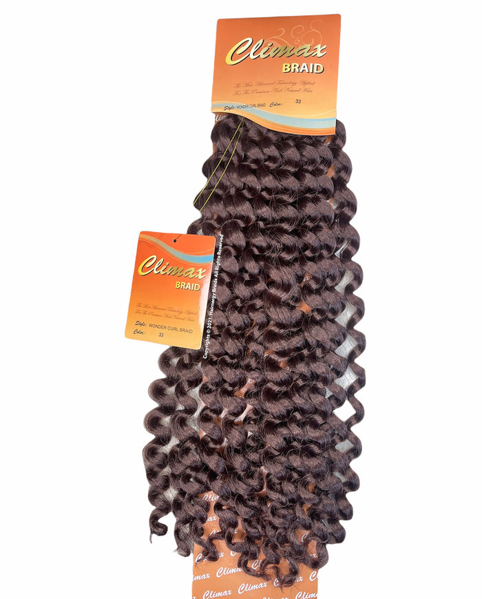 CLIMAX Wonder Curl Braid Crochet Braid Hair