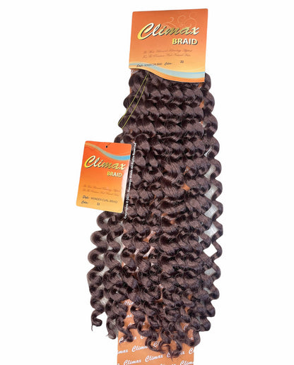 CLIMAX Wonder Curl Braid Crochet Braid Hair
