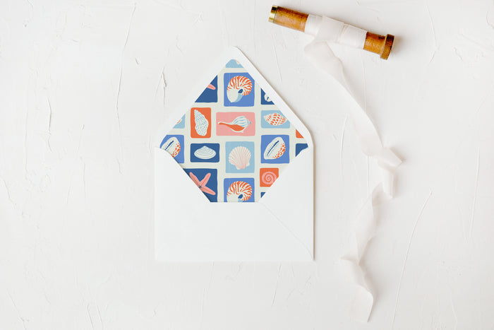 Coastal Patchwork Envelope Liners