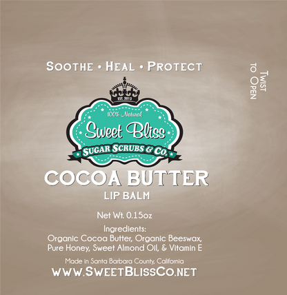 Cocoa Butter Beeswax Lip Balm