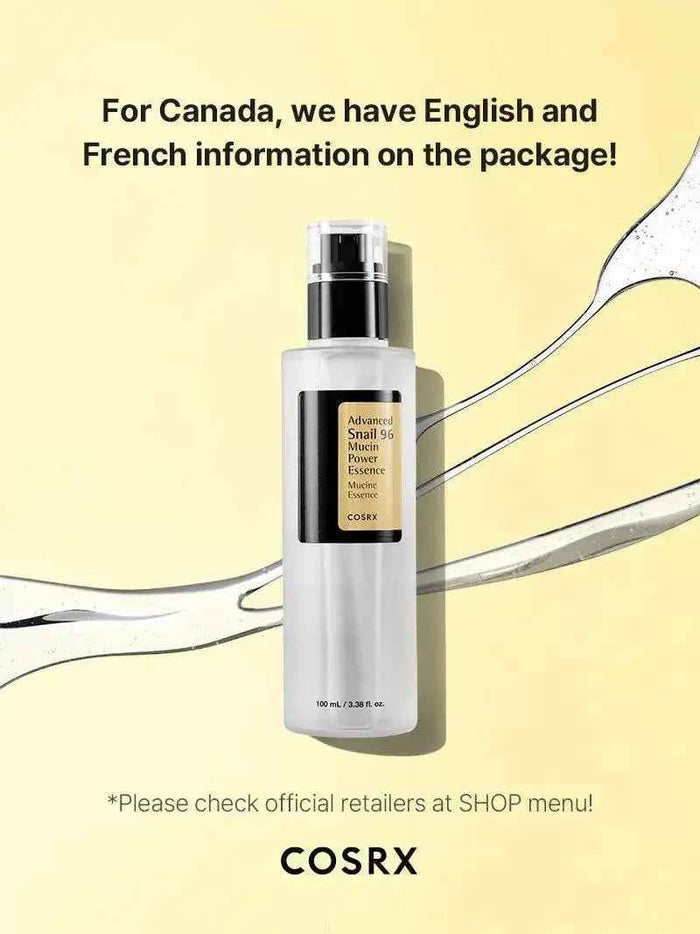 COSRX Advance Snail 96 Mucin Power Essence 100 ml - DOKAN