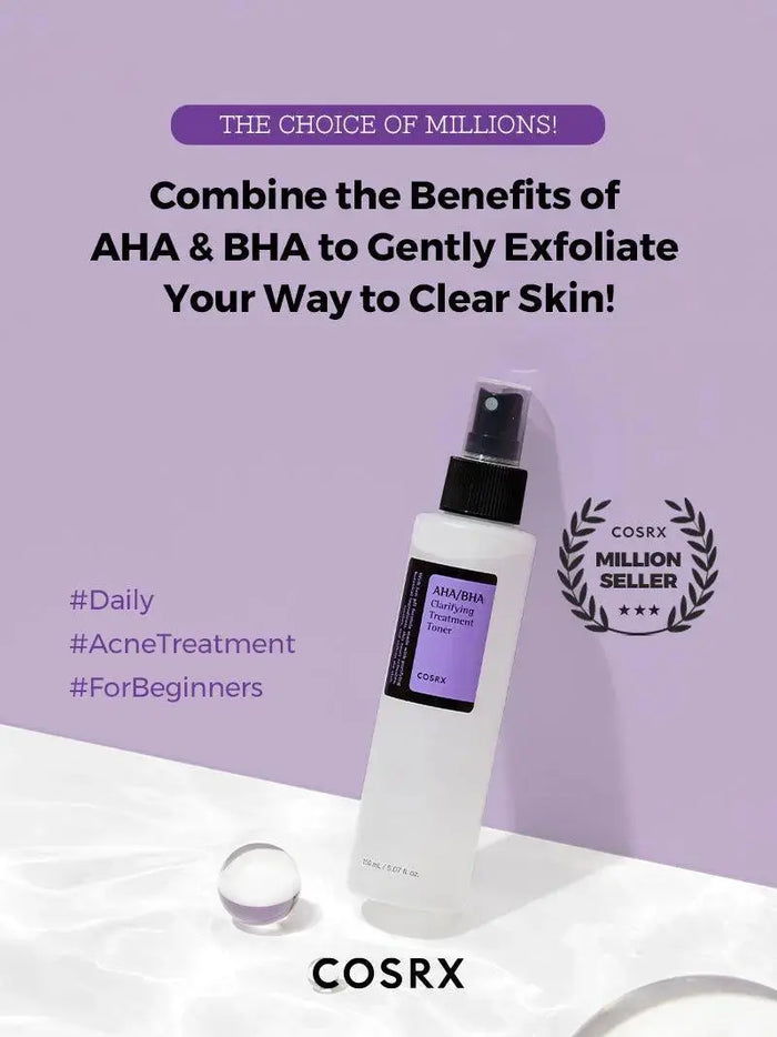 COSRX Aha/Bha Clarifying Treatment Toner 150 ml - DOKAN